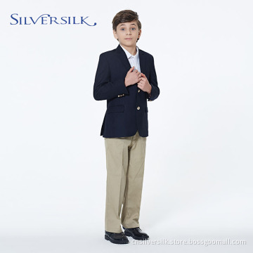 student school jacket uniform brassed button boys blazer